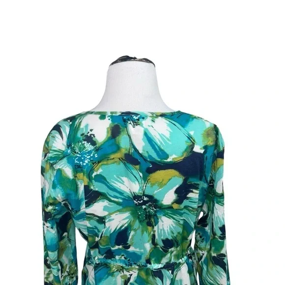 Islander Women's M Medium Beach Cover-Up Floral Lightweight Resort Cruise Wear - Picture 7 of 8